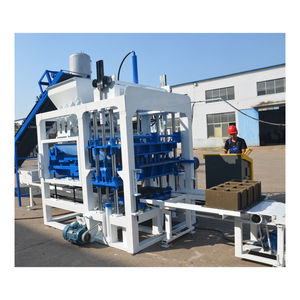 Máquina Automática para Fabricar Bloques QT4-15, <span class=keywords><strong>Precio</strong></span> de Venta de Ladrillos Entrabados en Ghana - Product Image 5