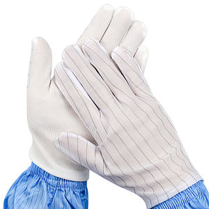 Электронные антистатические перчатки из полиэстера с углеродным проводящим волокном, моющиеся и многоразовые, безворсовые, для защиты от электростатического разряда (<span class=keywords><strong>ESD</strong></span>) - Product Image 6