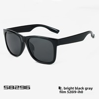 2025 Logo personnalisé haute qualité TR90 cadre rétro Style coréen lunettes de soleil UV400 lunettes de Protection solaire polarisées avec lentilles TAC