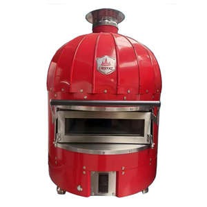 Pizzeria Rotación automática de giro Forno Rotante Equipo de horneado eléctrico árabe Horno rotatorio de pizza para panadería con piedra - Product Image 1