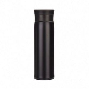 Gobelet isotherme en acier inoxydable à double paroi, mug de voyage, options de couleurs rouge, noir, argent, design minimaliste - Product Image 3