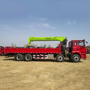 Vente directe usine : Grue montée sur camion Shacman Delong 8x4, flèche Zoomlion 14 tonnes à 5 sections, utilisation facile - Product Image 4
