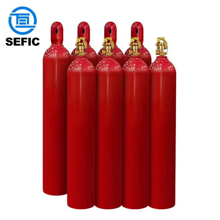 80L Fire Protection System Fire Protection Fire Extinguisher Cylinder Nitrogen Cylinder Inert Gas