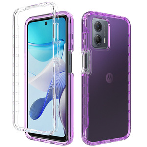 Venta al por mayor funda para <span class=keywords><strong>Motorola</strong></span> G <span class=keywords><strong>Power</strong></span> contraportada 2 en 1 funda de teléfono transparente para <span class=keywords><strong>Motorola</strong></span> Moto G13 G23 G53 contraportada - Product Image 1