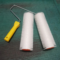 Herramienta profesional de revestimiento de suelo epoxi de grado Industrial DIY, rodillo de Punta personalizable para decoración, pintura, Material de nailon, OEM