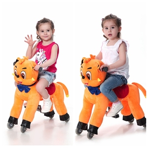 Simulatore di cavalli meccanico a buon prezzo in vendita a grandezza naturale zippy rriding pony walking animals ride for kids - Product Image 6