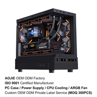 2221 Vente en gros OEM ODM Personnalisé Micio ATX MATX ITX Boîtier d'ordinateur de taille moyenne Châssis PC Boîtier PC Gaming avec ventilateur PC ARGB