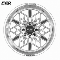 Jantes FGD 20 22 24 26 28 pouces multi-trous concaves profondes 8x165.1 8x180 en alliage forgé pour Ford Toyota Full-Size Pickup