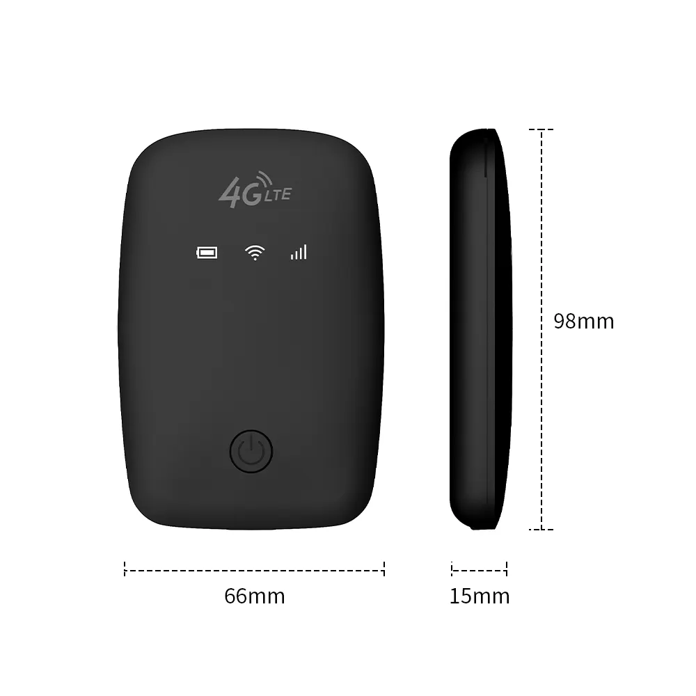 Mini WiFi ranura para tarjeta SIM repetidor batería al aire libre móvil WiFi 4G tarjeta SIM con bolsillo Hotspot 4G LTE WiFi bolsillo Hotspot Router