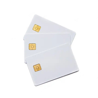 GSC 13,56 MHz RFID F08 24C01 Tarjeta de Control de Acceso Inteligente de plástico de PVC grabable de proximidad de doble chip con chip