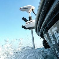 Moteur électrique de pêche à la traîne P90 pour bateau hors-bord avec télécommande, GPS, ancrage automatique et stabilisateur de propulseur pour contrer le courant