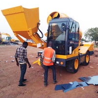 Chargeuse autonome Chargement 1m3 2m3 2.5m3 3m3 4m3 5m3 6m3 Béton Ciment Camion Malaxeur Prix des machines de construction
