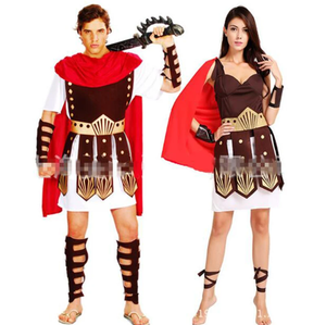 Precio de fábrica Spartans COS Family Roman <span class=keywords><strong>Centurion</strong></span> Gladiator Warrior Soldier Carnival Purim Halloween Cosplay Masquerade Disfraces - Product Image 1