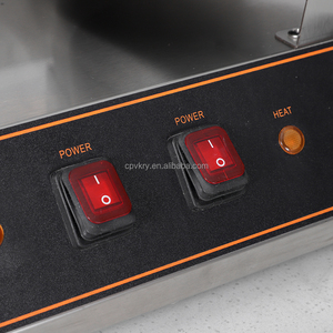 <span class=keywords><strong>Gaufrier</strong></span> belge électrique antiadhésif <span class=keywords><strong>professionnel</strong></span> en acier inoxydable commercial Double tête nouvel état pour les hôtels - Product Image 6