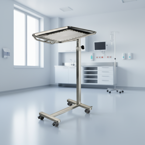 Surgical Instrument <strong>Trolley</strong> with One Shelf Medical Equipment Operating <strong>Dressing</strong> <strong>Trolley</strong> Stainless Steel Cart for Hospital - Product Image 3