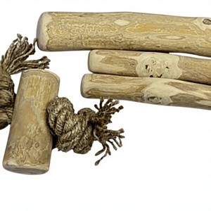 Wholesale Pet Product Coffee Wood Chew Dog Toy Interactive Dog Chew Toy For Dog Factory Price - 100% Coffee Wood Chew Natural - Product Image 1