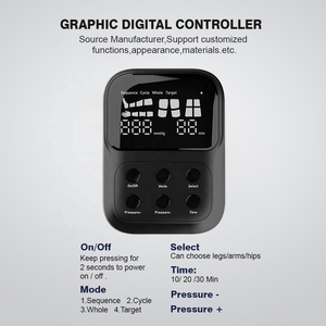Bacak/kol/kalça hava sıkıştırma masaj sıkıştırma çizmeler hava masaj pressoterapi elektrik ayak masaj aleti kurtarma çizmeler - Product Image 4