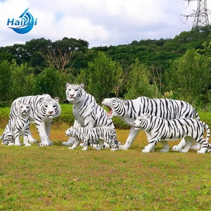 Estatua Decorativa de Tigre de Fibra de Vidrio, Escultura de Animal de Fibra de Vidrio en Venta, Utilizada para Decoración de Parques y Centros Comerciales - Product Image 6