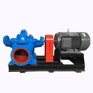 SHUANGSHENG High Performance Factory ZT-10SH High Pressure Electric Horizontal Centrifugal <b>Pump</b> Double <b>Suction</b> for Irrigation - Product Image 1