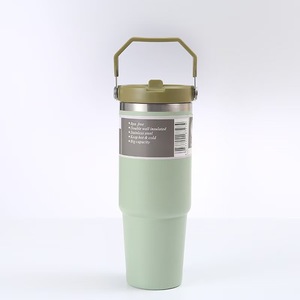 SilverJet Stainless Steel Tumbler 30oz Vacuum Insulated With Handle And Lid For Outdoor Sports Gym Office Use - Product Image 5