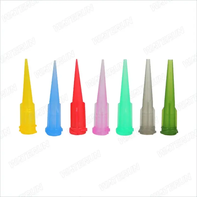 China wholesale glue dispensing tip,luer-lok dispensing syringe tip cap