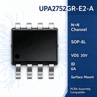 UPA2752GR-E2-A Dual N Channel MOSFET SOP-8L 30V 6A Transistor Permukaan untuk Perakitan PCBA