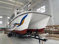 Prix de gros pour remorques bateau à trois essieux de 10 mètres, directement fournis par l'usine au entrepôt chinois