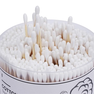 สำลีก้านแบบกำหนดเองพร้อมกล่องทรงกลม - Product Image 4