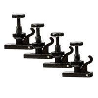 NAOMI 4 Pcs Violin String Fine Tuners 3/4 4/4 Violin Fiddle Adjusters