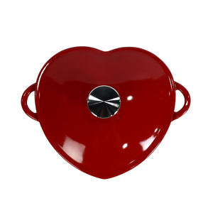 Fournisseur <span class=keywords><strong>de</strong></span> cadeaux - Cocotte en fonte émaillée en forme <span class=keywords><strong>de</strong></span> cœur <span class=keywords><strong>de</strong></span> 3 litres - Product Image 5