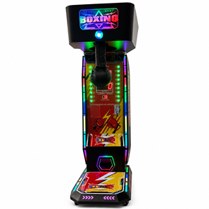 Macchina Arcade Interattiva <span class=keywords><strong>Boxer</strong></span> con Sistema di Premi, Sacco da Boxe a Moneta per Intrattenimento Bambini, Boxe Arcade - Product Image 1