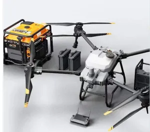 DJI Agras T40 Combo Drone pertanian 40L tangki 50kg penyebaran muatan muatan ganda sistem penyemprot atomisasi efisien pertanian