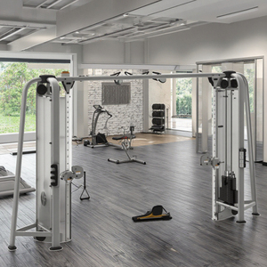 Máquina de Gimnasio Multifunción, Equipo de Fitness de Acero Multifuncional para Ejercicios de Piernas y Hombros, Estación de Poleas Cruzadas LK-08 - Product Image 5