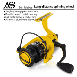 Moulinet spinning DL2000-7000 tout métal 5.1:1 rapport de vitesse 10kg Max glisser 4 + 1BB moulinet de pêche Surf longue coulée pour eau salée et eau douce - Product Image 2