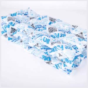 Túi Nước Đá Khô Phun Nước Cấp Thực Phẩm Đông Lạnh Tùy Chỉnh Cho Cá Túi Nước Đá Mỏng Dùng Một Lần Giao Hàng Lạnh - Product Image 1