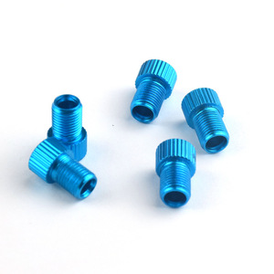Adaptador de válvula francés a americano, conversión de tubo interior de aleación de aluminio para reparación y reemplazo de bicicletas - Product Image 1