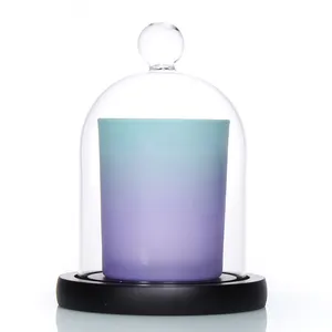 Vendita all'ingrosso vasi da collezione di visualizzazione-Cloche a cupola grande in vetro fatto a mano per gioielli da collezione