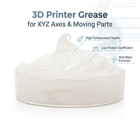 Graisse synthétique longue durée certifiée NSF à faible vibration NLGI 2 pour imprimantes 3D, axes XYZ et pièces mobiles