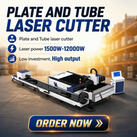 Machine de découpe laser fibre haute vitesse 140 m/min pour plaques et tubes, 1500W-12000W, équipement de fabrication métallique CNC avec CE Cypcut AI