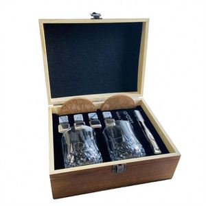 Belle boîte de coffret en pierre de whisky gravée au trésor en bois pour cadeau de garçons d'honneur - Product Image 6