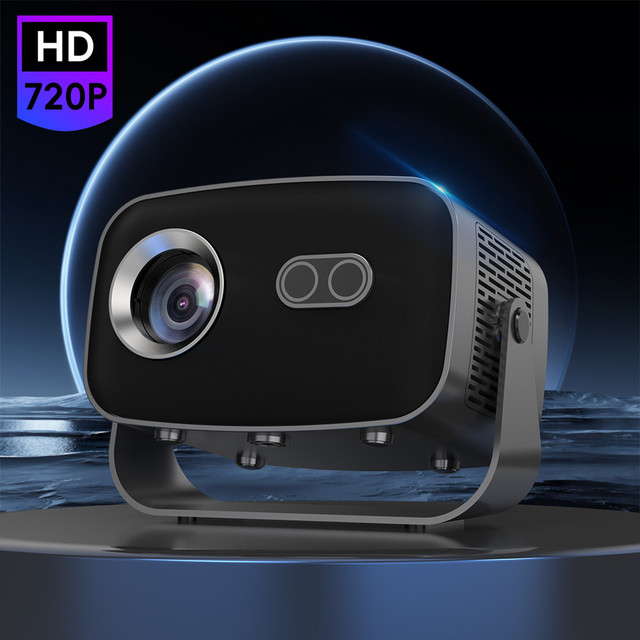OEM for Mini Smart Projector Full HD 720P Portable Outdoor Home Theater Projectors WiFi 6 Built-in Speaker Projection Product