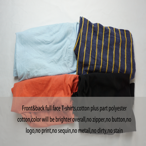 Miễn phí mẫu 10kg 20kg 25kg cắt sử dụng quần áo rags công nghiệp bông lau rags t Áo sơ mi rags trapo màu công nghiệp - Product Image 5