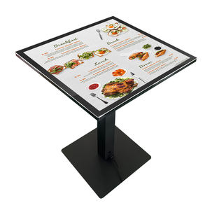 Reconnaissance d'objet de 43 pouces Restaurants Smart Digital Interactive <span class=keywords><strong>Prix</strong></span> Multi Touch Screen Coffee Shop Table à manger pour l'éducation - Product Image 4