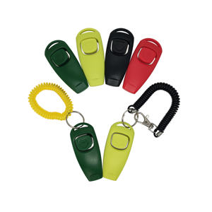 Высококачественный экологически чистый водонепроницаемый набор для дрессировки собак и кошек свисток и кликер с пластиковой нержавеющей сталью IP67 - Product Image 6