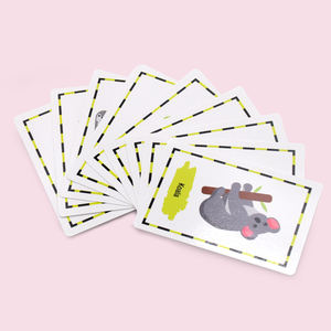 Échantillon gratuit Jeu de cartes d'apprentissage Flash pour enfants Carte mémoire imprimée avec logo personnalisé pour l'enseignement des mathématiques <span class=keywords><strong>en</strong></span> anglais <span class=keywords><strong>en</strong></span> papier - Product Image 4