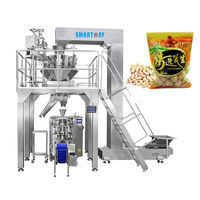 Machine d'emballage automatique multi-têtes pour cacahuètes en sachets à fermeture éclair verticaux