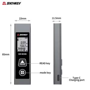 <span class=keywords><strong>Medidor</strong></span> de <span class=keywords><strong>distancia</strong></span> láser digital Sndway con cálculo de volumen para Mapeo de áreas de construcción de la red de medición de área de construcción - Product Image 6