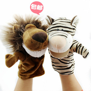 หุ่นมือสัตว์การ์ตูนขายส่ง ปากขยับได้ ของเล่นตุ๊กตาขนนุ่ม ของเล่นเสริมพัฒนาการเด็กปฐมวัย ของเล่นสำหรับพ่อแม่ลูก  รับทำป้ายโลโก้ตามสั่ง - Product Image 2