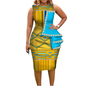 Nuevo Top Dashiki de Algodón Transpirable con Estampado Africano y Bordado, Talla Grande, para Mujer, Elegante, para Fiesta, Venta al por Mayor, Formal, de Noche, Verano - Product Image 1
