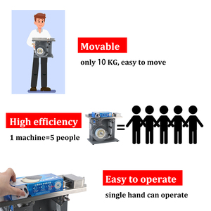 Xách tay nhỏ của nhãn hiệu hộp carton sticker tự dính nhãn góc bên phải nhãn máy dán nhãn bán tự động giá - Product Image 3